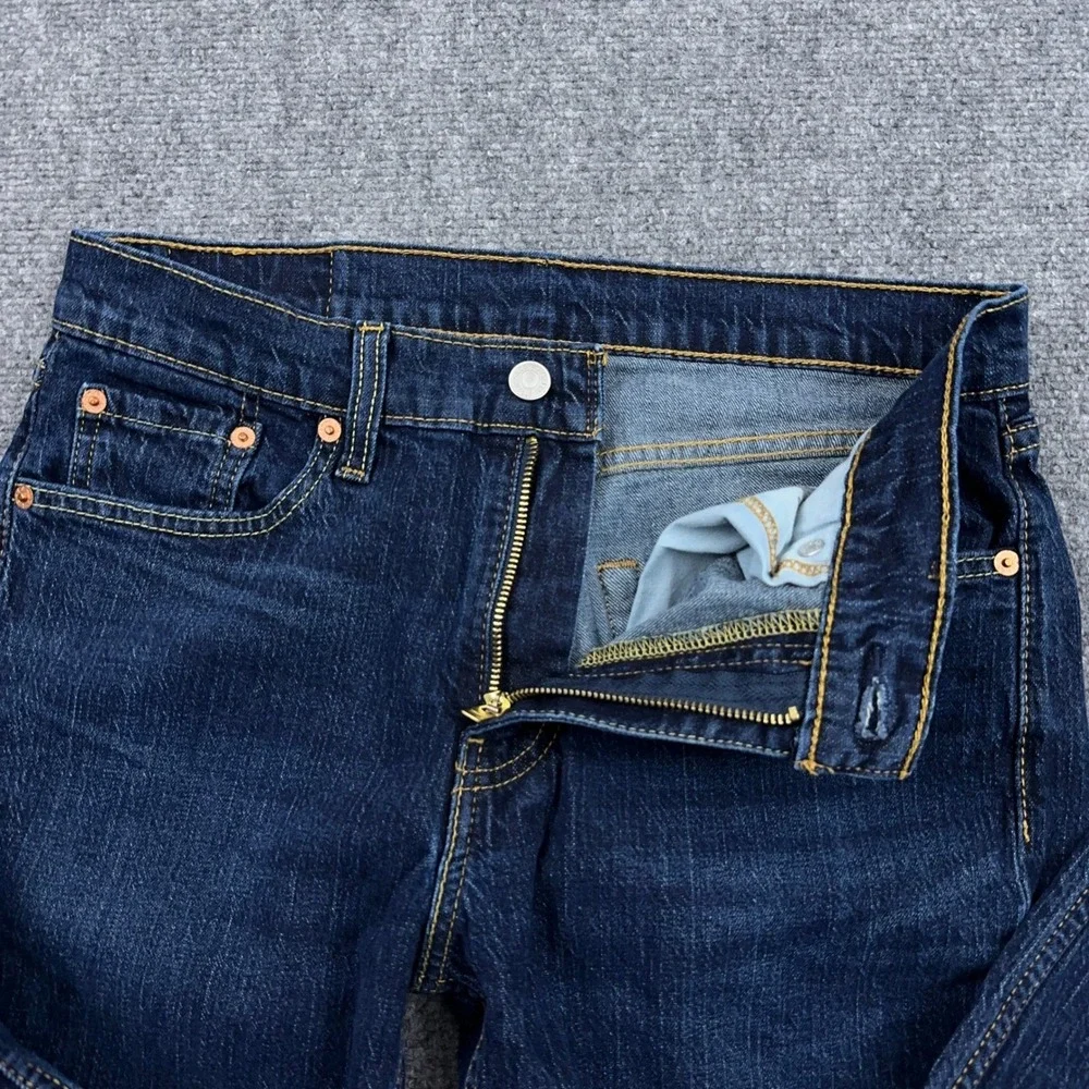 Levi's 527 Slim Bootcut Jeans Men's 30x32 Dark Wash Stretch Denim Western